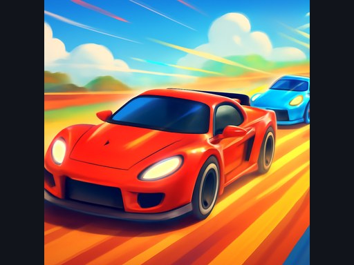Pixel Neon Speedy Race Math - Free Game Online