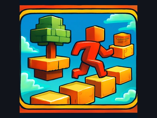 Neon Skyblock Parkour Easy Obby - Play Online Instantly