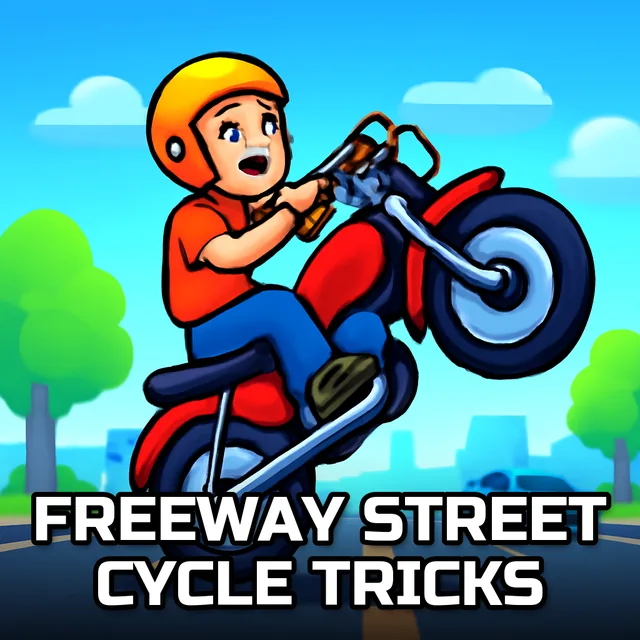 Freeway Street Cycle Tricks - Lane Splitting game