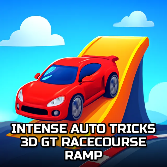 Intense Auto Tricks 3D GT Racecourse Ramp - Endless Drive game